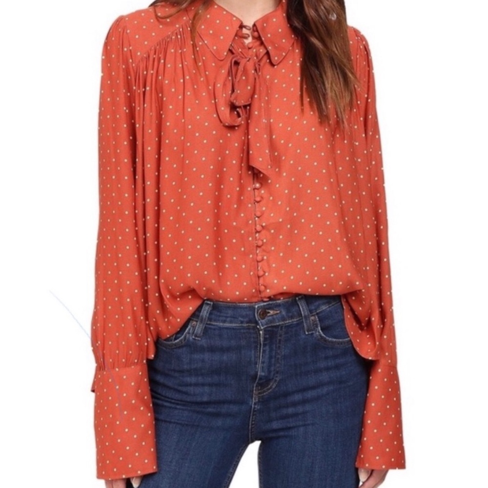 Free People Swing Blouse